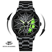 Car Wheel Men's Waterproof Luxury Watch