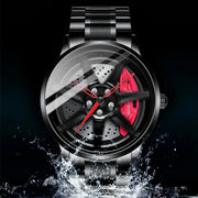 Car Wheel Men's Waterproof Luxury Watch