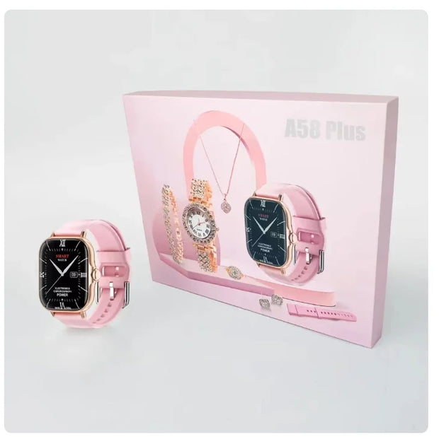 Elegance SmartWatch & Jewelry Set